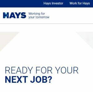 Hays Recruitment Agency