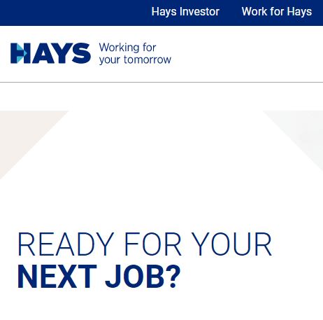 Hays Recruitment Agency