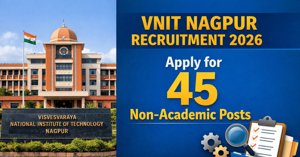 VNIT Nagpur Recruitment